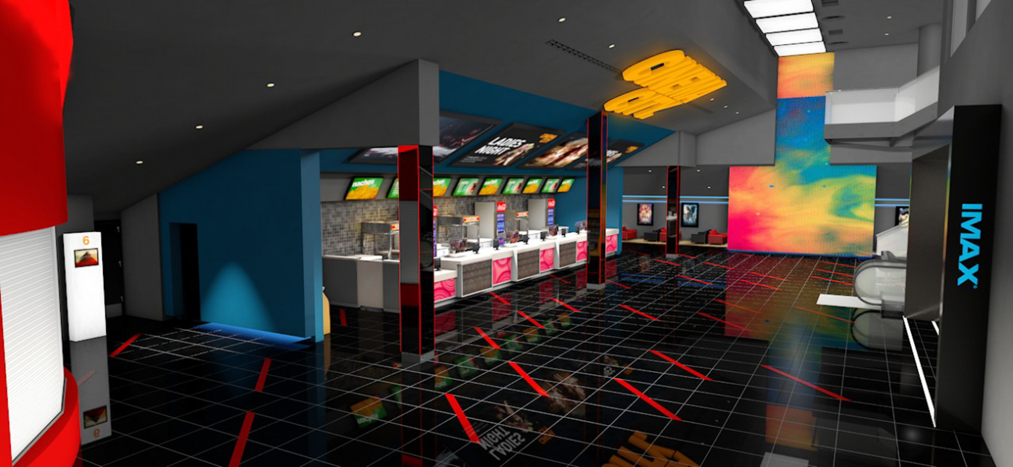 LED REKONSTRUKCE CINEMA CITY